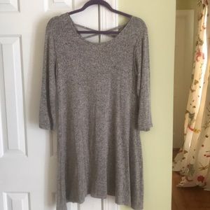 Pine beige cotton dress